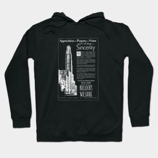 Bullock's Wilshire Grand Opening 1929 (white) Hoodie